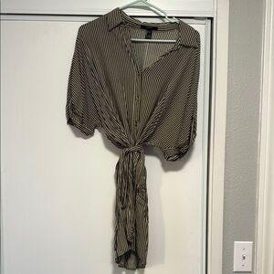 Forever 21 Pin-Striped Mini Dress